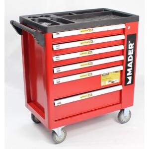 Carro herramientas completo mixtas fijas Mader