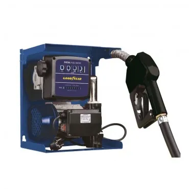 Bomba trasvase 60l/min 220v con contador de 4 dígitos.