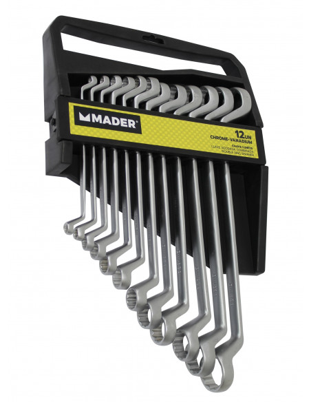 Jgo llaves acodadas 12pzas Mader Gold