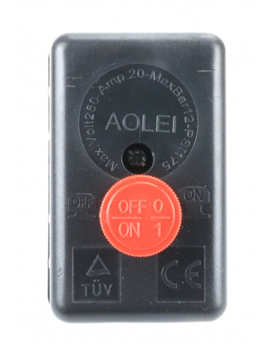 Presostato compresor aire 1/4" de 4 vías