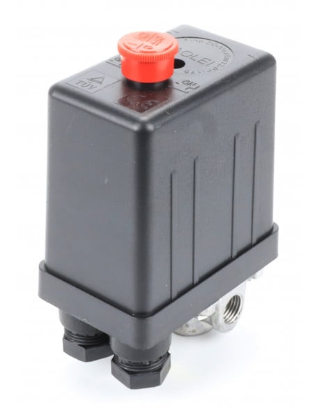 Presostato compresor aire 1/4" de 4 vías