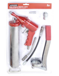 Kit pistola grasa neumática y manual