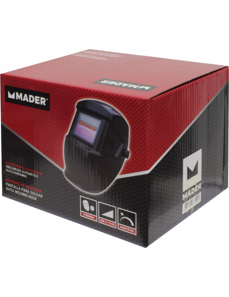 Máscara soldar automática