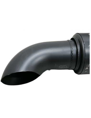 Silencioso con rejilla de escape tractor John Deere Serie M y R