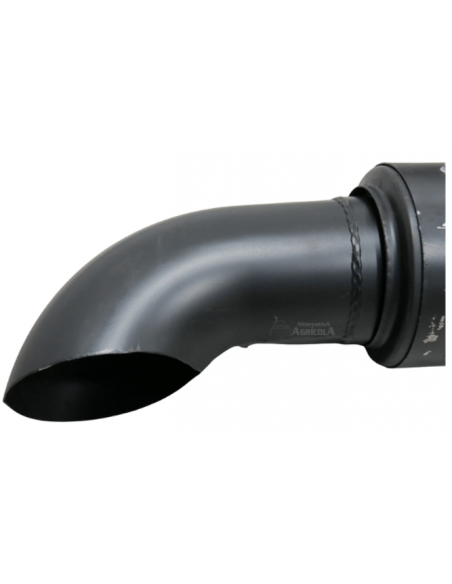 Silencioso con rejilla de escape tractor John Deere Serie M y R