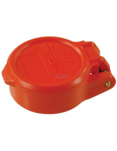 Tapa Roja Enchufe Hembra 1/2"