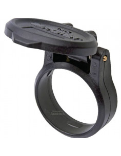 Tapa Negra Enchufe Hembra 1/2"