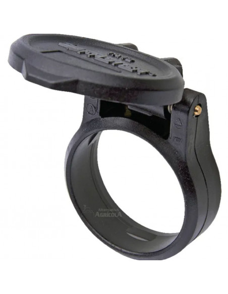 Tapa Negra Enchufe Hembra 1/2"