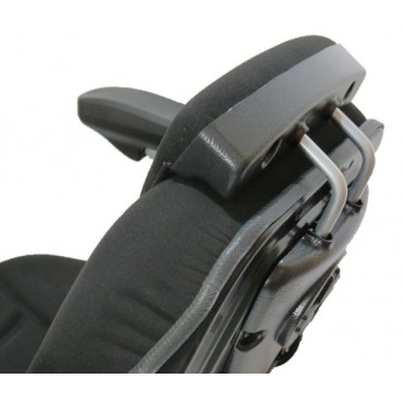 Asiento neumático RM62210 tela negra