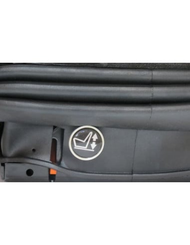 Asiento neumático RM62210 tela negra