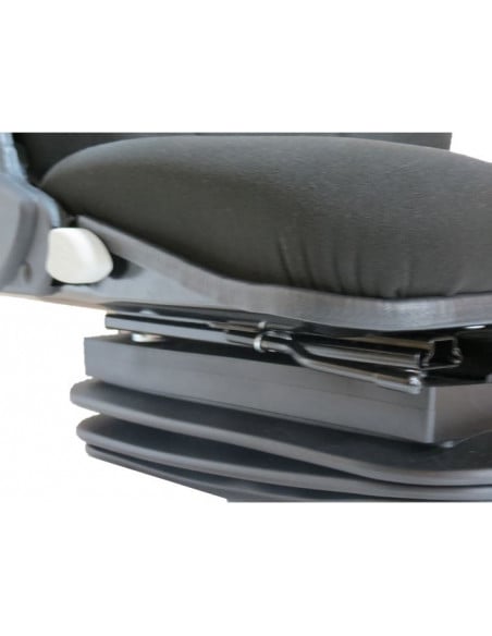 Asiento neumático RM62210 tela negra