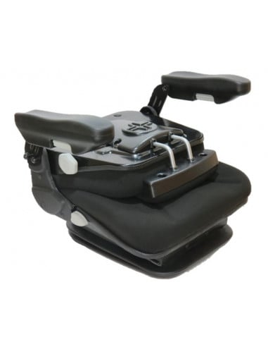 Asiento neumático RM62210 tela negra