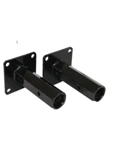 Juego ejes para ruedas motocultor o motoazada hexágono 25mm