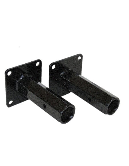 Juego ejes para ruedas motocultor o motoazada hexágono 25mm