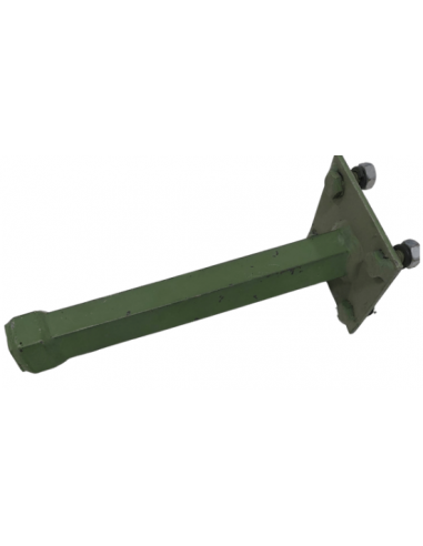 Juego ejes fijos rueda neumática y metálica hexágono 28mm