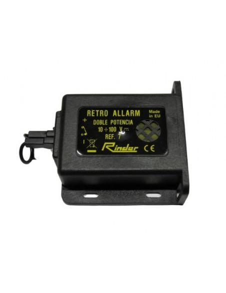 Avisador acústico marcha atrás multivoltaje grande