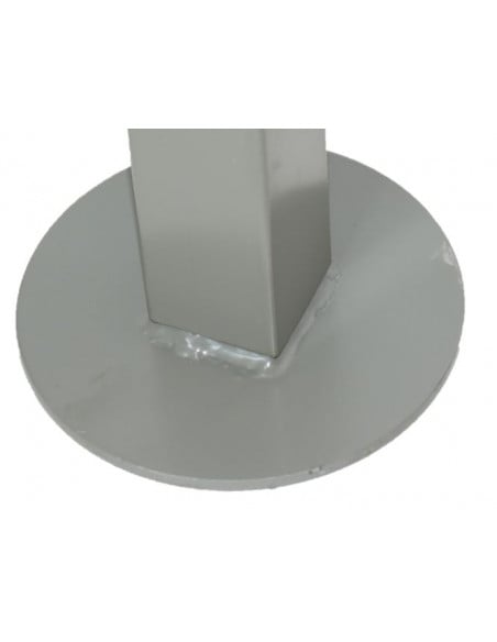 Mozo apoyo remolque tubo 50 x 400 mm