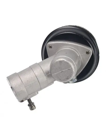 Codo cabezal desbrozadora manual con tubo Ø 26mm 7 dientes interiores