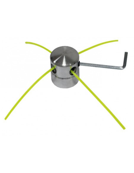 Cabezal desbrozadora multi-hilo aluminio con 4 hilos de 3mm