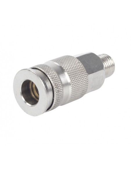 Enchufe rápido hembra rosca macho de 1/4" para aire comprimido