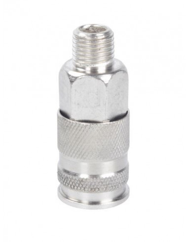 Enchufe rápido hembra rosca macho de 1/4" para aire comprimido