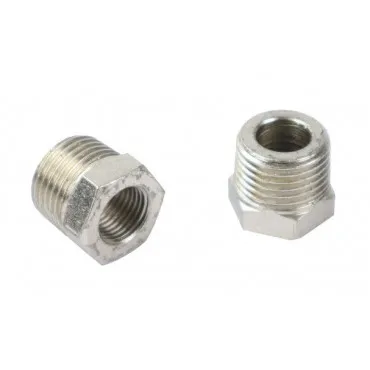 Juego 2 adaptadores hembra 1/4" macho 1/2" para aire comprimido