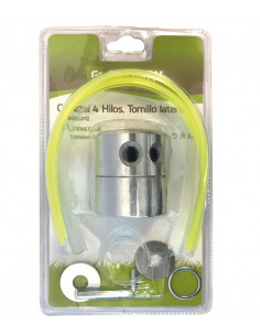 Cabezal desbrozadora multi-hilo aluminio tornillo lateral