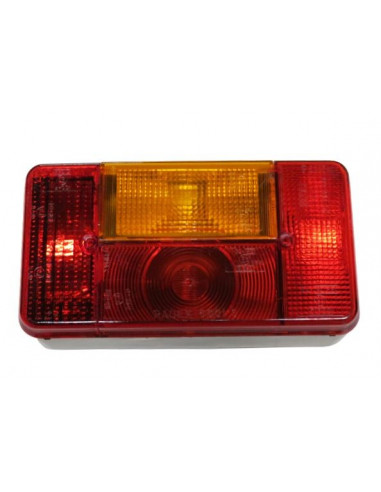 Piloto trasero Rinder 160.00 para remolque con luz matrícula y antiniebla
