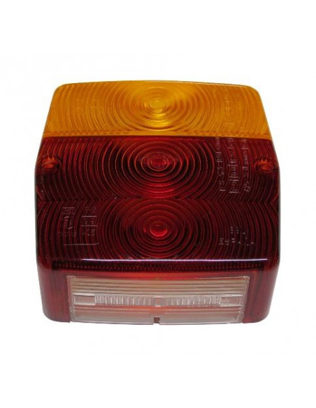 Pasta tulipa piloto trasero cuadrado