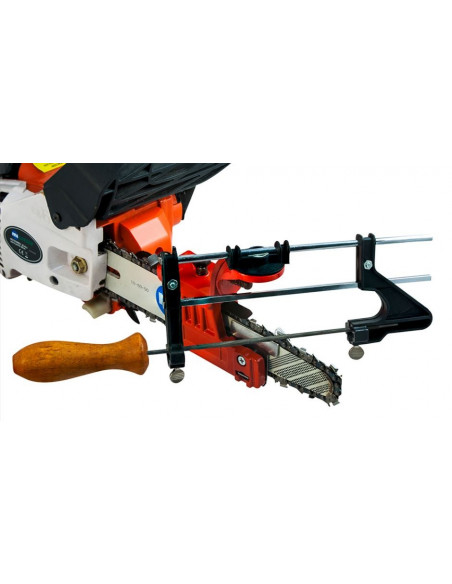 Afilador cadena motosierra manual de precisión