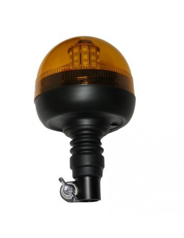 Rotativo tubular flexible  12/24v con 40 pastillas Led