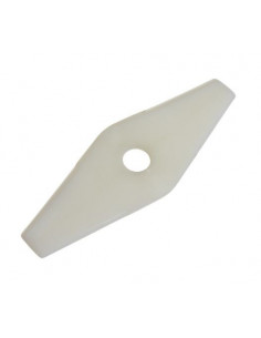 Disco desbrozadora de nilon 2 puntas y Ø 255 mm Ø agujero 25.4 mm