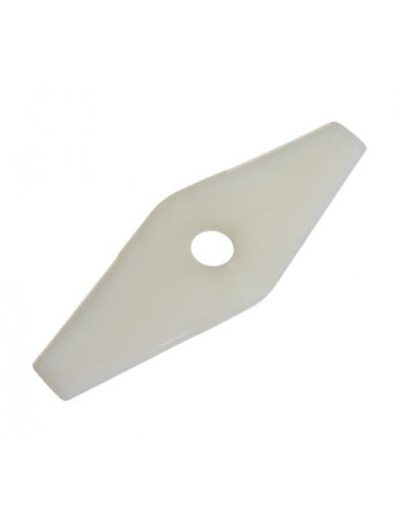 Disco desbrozadora de nilon 2 puntas y Ø 255 mm Ø agujero 25.4 mm