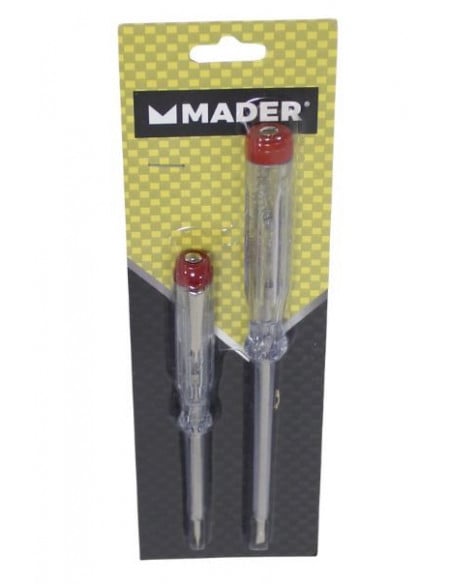 Juego 2 comprobadore tester busca polos corriente