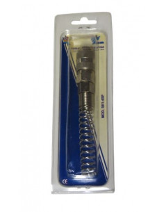 Enchufe rápido hembra aire comprimido con muelle para goma