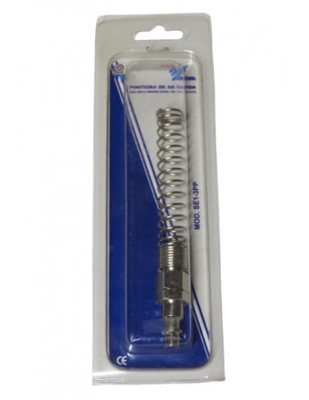 Enchufe rápido macho aire comprimido con muelle para goma