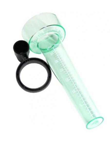 Pluviómetro para la recogida y control medida lluvia