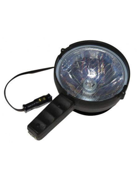 Luz portátil largo alcance con bombilla H3 12V marca Rinder