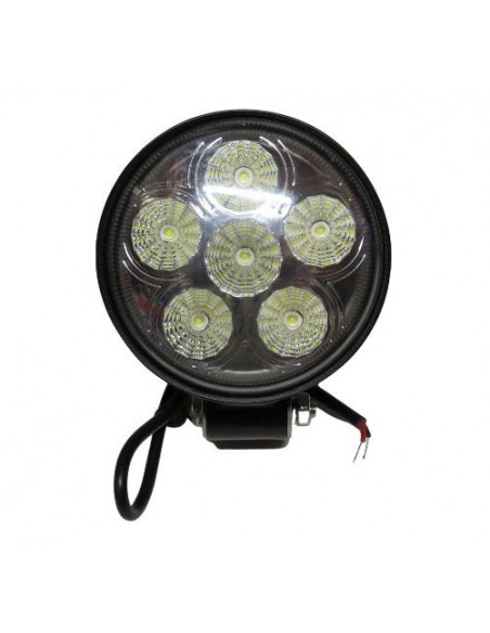 Faro de trabajo 6 leds de 18w 1350 lm