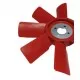 Aspas ventilador 8 palas tractor Massey Ferguson 275, 285 (comprobar info)