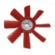 Aspas ventilador 8 palas tractor Massey Ferguson 275, 285 (comprobar info)