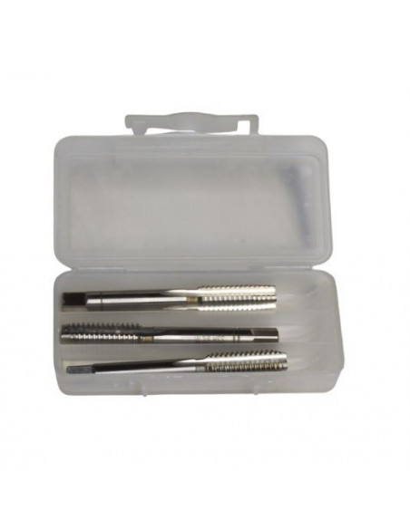 Juego de 3 machos rosca 3/8" W 16 Hilos