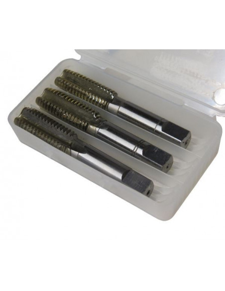 Juego de 3 machos rosca 18:150