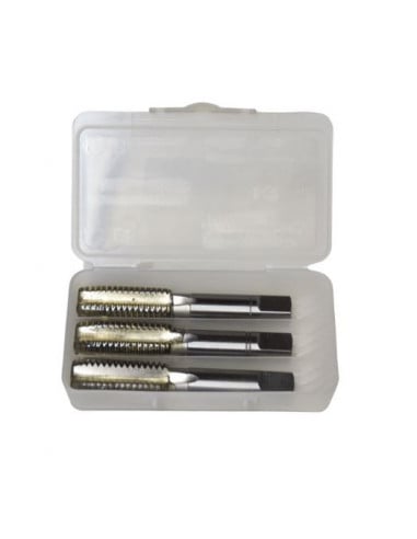 Juego de 3 machos rosca 18:150