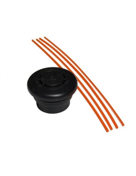 Cabezal desbrozadora multi-hilo nylon con 4 hilos