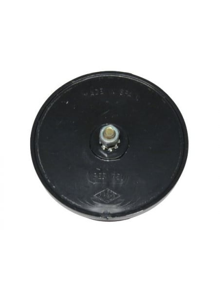 Catadióptrico reflectante blanco con espárrago macho