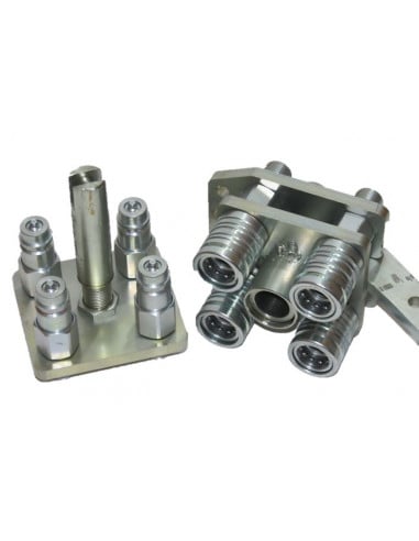 Multiconector rápido push pull 4 enchufes 1/2"