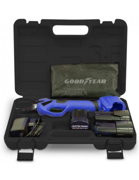 Tijera de Poda Eléctrica Goodyear GY2802PS 28mm 2 Bat 2ah