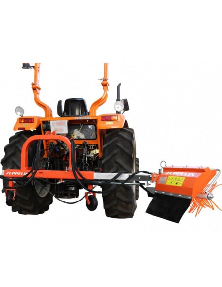 Soporte telescópico al tripuntal + 1 cabezal desbrotador de cuerdas