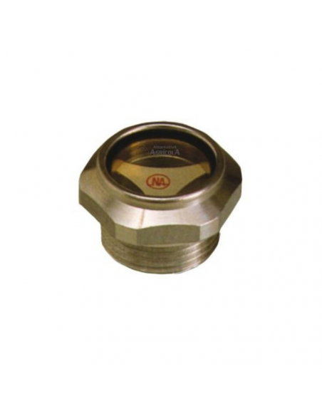 Tapon 1/2" Indicador de Nivel de Aluminio